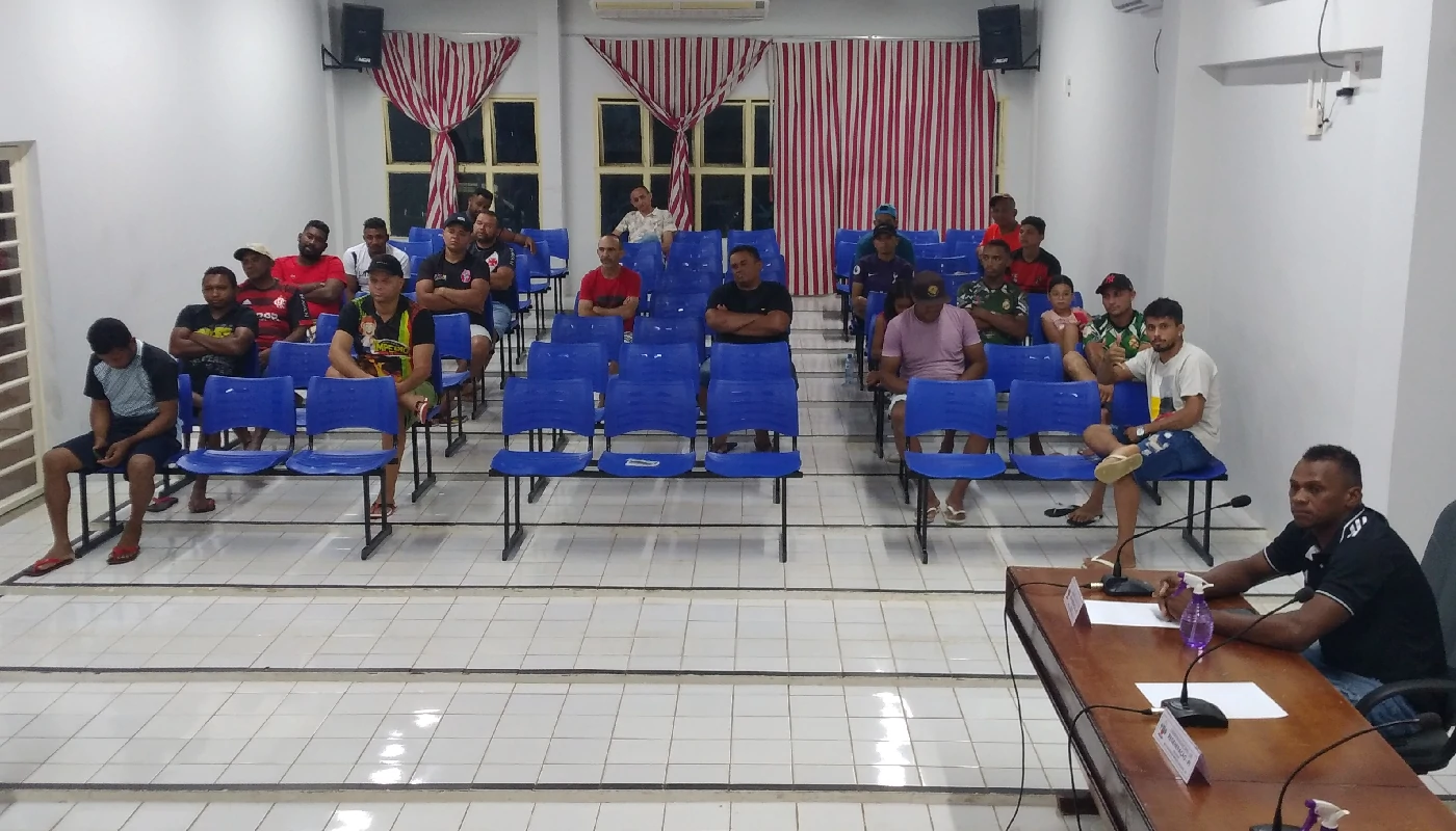 Na imagem, - Dirigentes - de - clubes - no - 22º - Congresso – Técnico - Campeonato - do - CSU