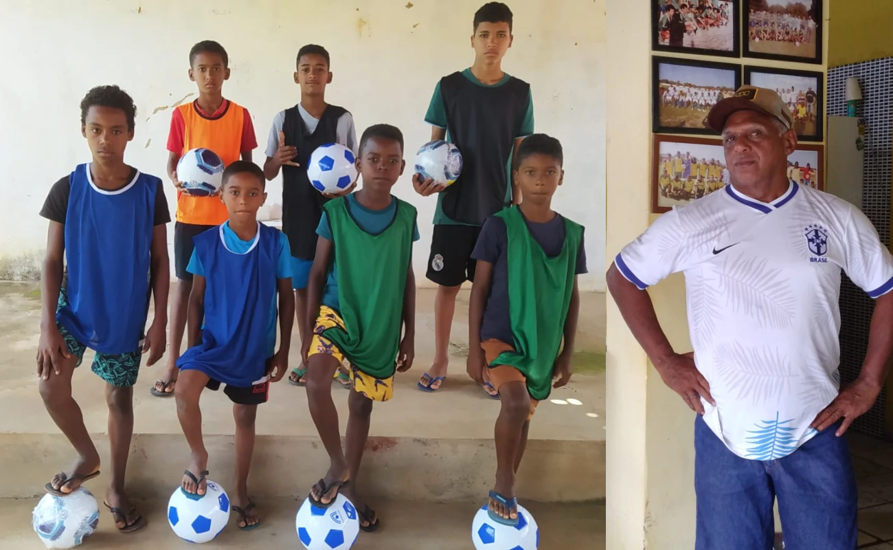 Projeto craques bom de bola/ escolinha de futebol de campo