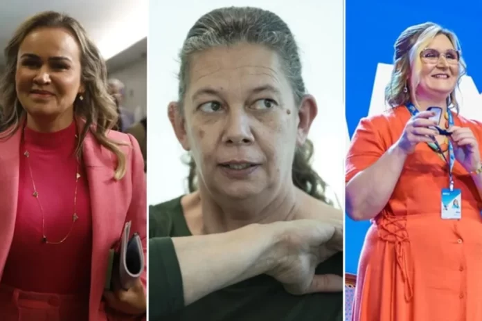 Na-imagem-ex-ministras-Daniela-Carneiro-Ana-Moser-e-Rita-Serrano-Mulheres-perdem-espaço-no-governo-Lula-enquanto-Centrão-avança