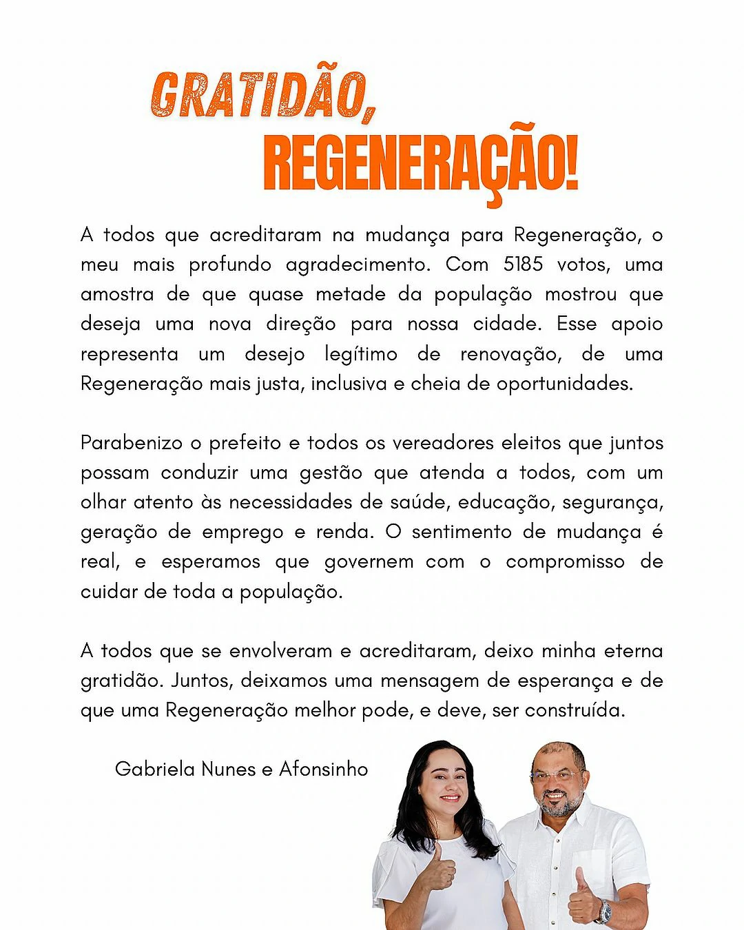 Na-imagem-uma-nota-de-agradecimento-de-Gabriela-Nunes-e-seu-vice-Afonsinho-aoa-5.185-votos-que-tiveram