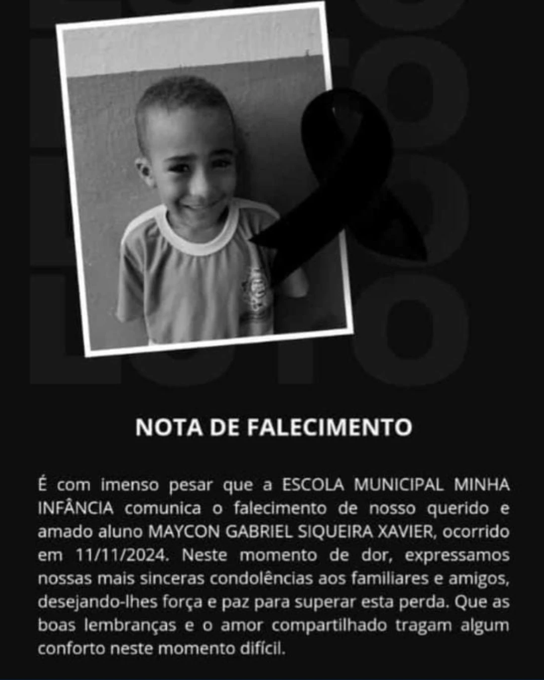 Tragédia em Regeneração: Menino de 5 anos morre afogado em piscina  residencial no centro da cidade - Bruenque.com.br