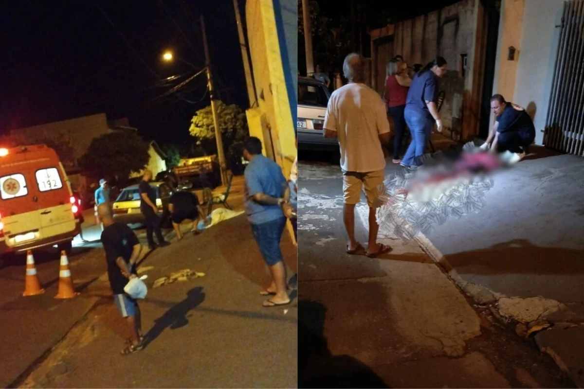 A-imagem-mostra-os-paramédicos-do-(SAMU),-socorrendo-Guilherme-ainda-feriado-no-meio-da-rua-mas-infelizmente-ele-não-resistiu
