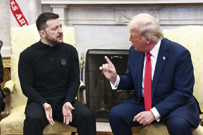 Confronto-entre-Trump-e-Zelenskyy-em-Washington-gera-tensões-e-coloca-em-risco-apoio-dos-EUA-à-Ucrânia-e-o-fim-da-OTAN