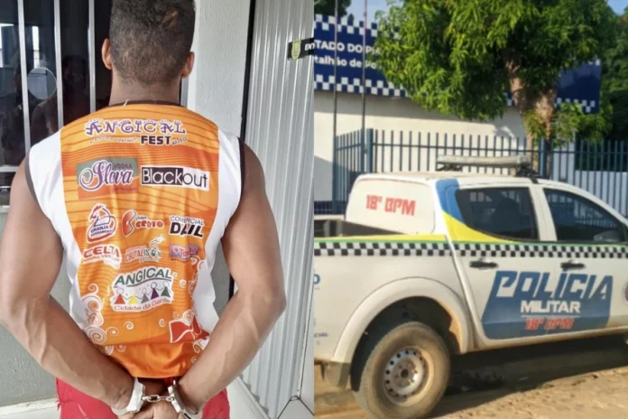 Criminoso-assalta-sequestra-e-estupra-idosa-de-73-anos-em-Angical-do-Piauí Na-imagem-de-costas-para-câmera-o-homem-que-assaltou-sequestrou-e-estuprou-uma-idosa-de-73-anos-em-Angical-do-Piauí-O-crime-chocou-a-cidade.