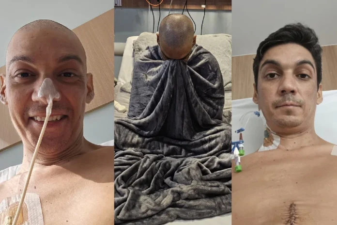 -imagem-mostra-o-prefeito-de-Angical-Bruno-Neto-durante-internações-em-um-leito-de-hospital-de-São-Paulo-em-sua-luta-contra-leucemia-