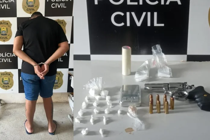 Operação-da-Polícia-em-Amarante-desmantela-ponto-de-tráfico-prende-suspeito-e-apreende-arma-e-motocicleta-adulterada