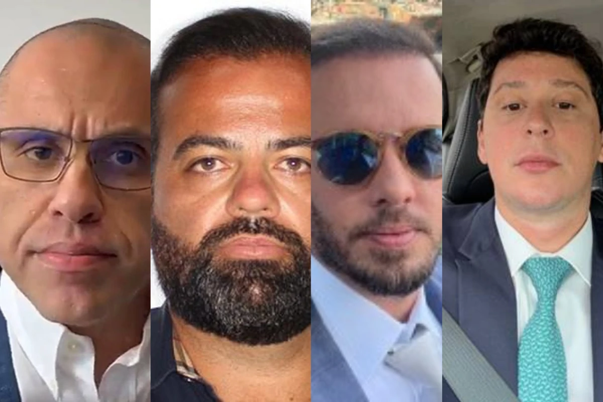 A-Montagem-mostra-os-empresários-Mohamad-Hussein-(Primo),-Roberto-Augusto-(Beto-Louco) -Haran-Sampaio-e-o-ex-vereador-Victor-Linhares-todos-são-alvos-da-Operação-Carbono-Oculto-86-nos-estados-do-Piauí-Maranhão-e-Tocantins